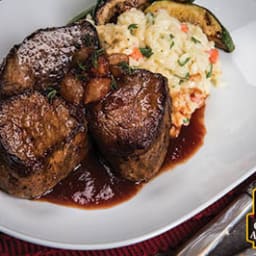 Sautéed Medallions with Pearl Onion Red Wine Sauce