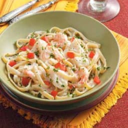 Seafood Fettuccine Alfredo Recipe