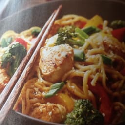 Sesame Chicken Lo Mein