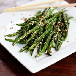 Sesame Garlic Green Beans