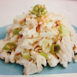 SESAME WHITE FISH SALAD (primal blueprint m. sisson)