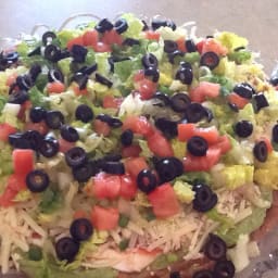 Seven Layer Mexican Dip