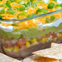 seven layer dip