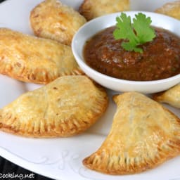 Shredded Beef and Sharp Cheddar Empanadas