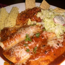 Shrimp and Crab Enchiladas