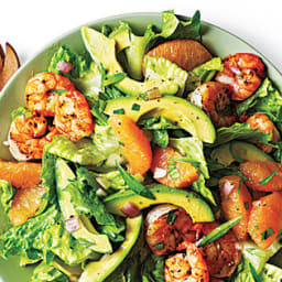 Shrimp, Avocado, and Grapefruit Salad