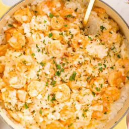 Shrimp Scampi Risotto