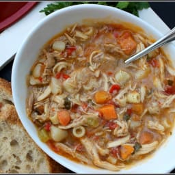 Sicilian Chicken Soup