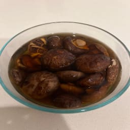 Simmered Shiitake Mushrooms