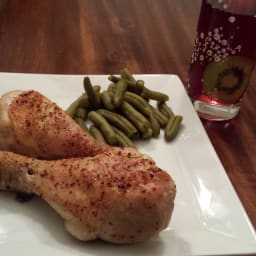 Simpler Baked Drumsticks