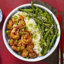 Sizzling Hoisin Shrimp