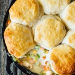 Skillet Chicken Pot Pie