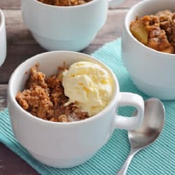 Slow Cooker Apple Pumpkin Pudding