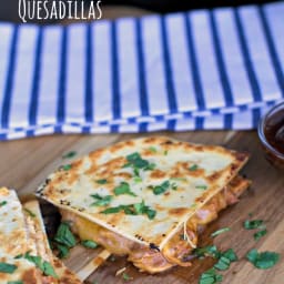 Slow Cooker Barbecue Chicken Quesadillas