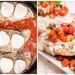 Slow Cooker Bruschetta Chicken