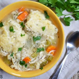 Slow Cooker Chicken and Dumplings