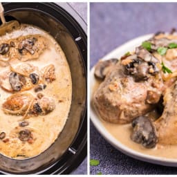 Slow Cooker Chicken Marsala