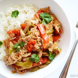 Slow Cooker Chicken Ropa Vieja