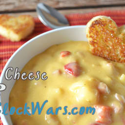 Slow Cooker Ham and Cheese Soup