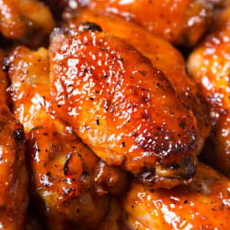 Slow Cooker Honey Buffalo Wings