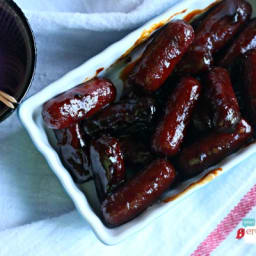 Slow Cooker Honey Glazed Lil' Smokies