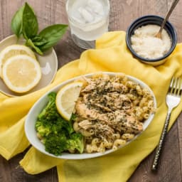 Slow Cooker Lemon Pesto Chicken {Freezer Meal Friendly}