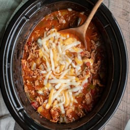 Slow Cooker Low Carb Bacon and Beef Chili