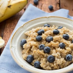 Slow Cooker Overnight Quinoa and Oats