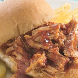 Slow-Cooker Pulled Pork with Root Beer Sauce