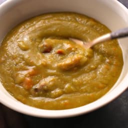 Slow Cooker Split Pea Soup