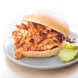 Slow-Cooker Sweet and Tangy Pulled Chicken