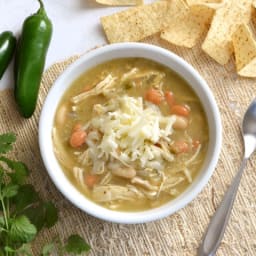 Slow Cooker White Chicken Chili