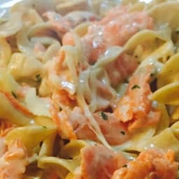 Smoked Salmon Alfredo Sauce