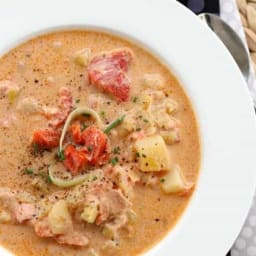 Smoked Salmon Chowder