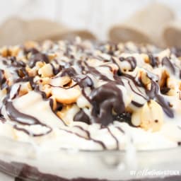 Snickers Pie (Low Carb, Sugar Free, THM-S)