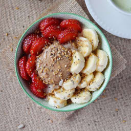 Soaked Coconut Oil Oatmeal