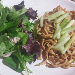 Soba Noodles with Peanut Sauce