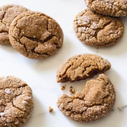 Soft and Chewy Molasses Spice Cookies