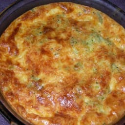 Sour Cream & Broccoli Quiche