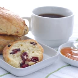 Sour Cream Cranberry Scones