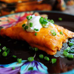 Sour Cream Enchiladas