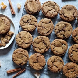 Sourdough Ginger Molasses Cookies (Soft and Chewy) ~ Homestead and Chill