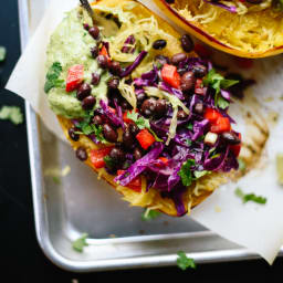 Spaghetti Squash Burrito Bowls