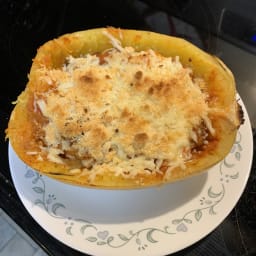 Spaghetti Squash Pizza