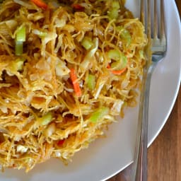 Spaghetti Squash Chow Mein