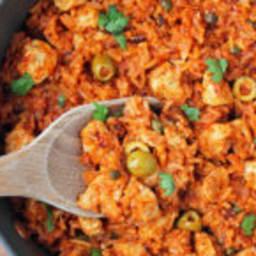 Spanish Chicken and Rice Skillet