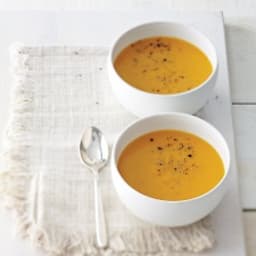 Spiced Butternut Squash and Apple Soup