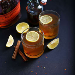 Spiced Cinnamon Bourbon Hot Toddy