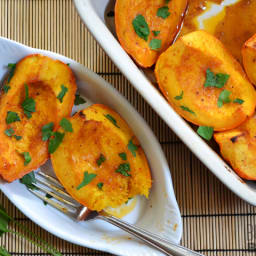 Spice Rubbed Roasted Squash