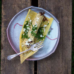 Spicy Black Bean and Cheese Tamales